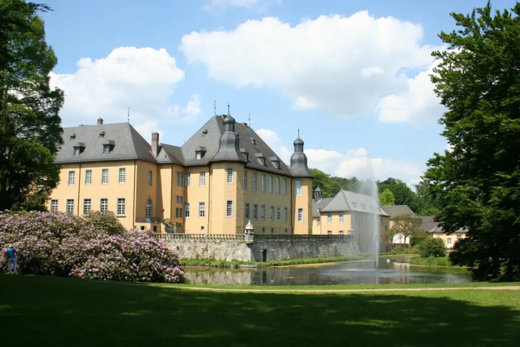 Stiftung Schloss Dyck und Park im Sommer