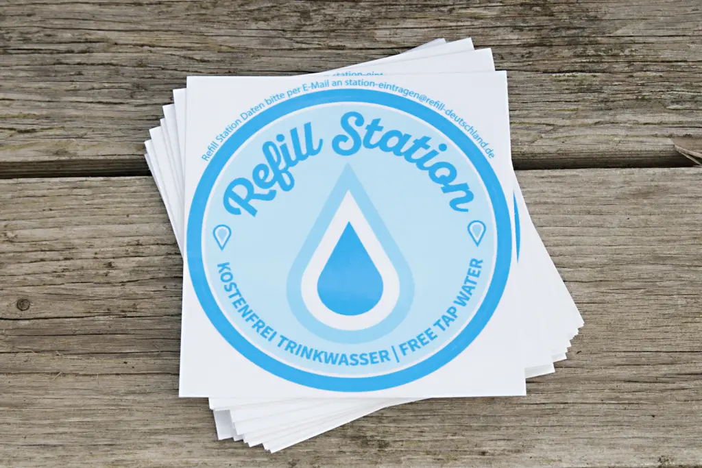 Logo der Refill Station Westerwald